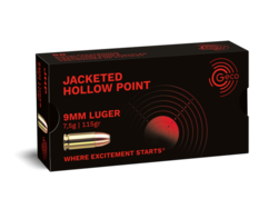 Cartouche Geco 9 mm JHP 115 gr